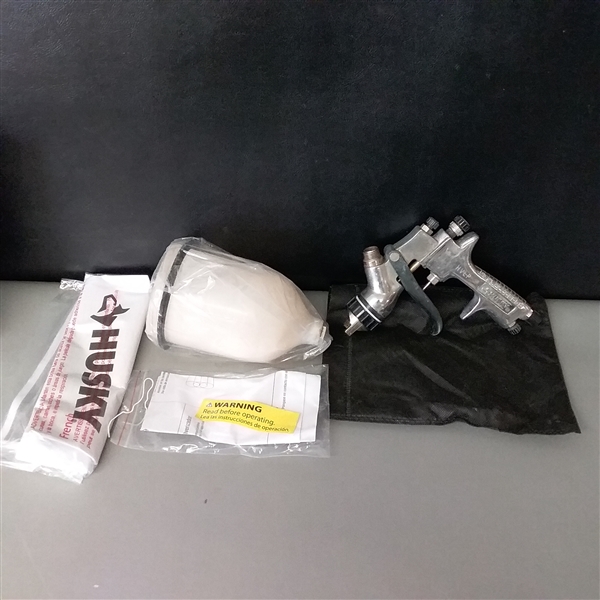 Husky Gravity Feed HVLP Spray Gun