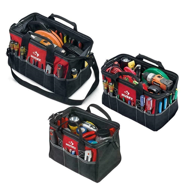 Husky 3-piece tool bag combo