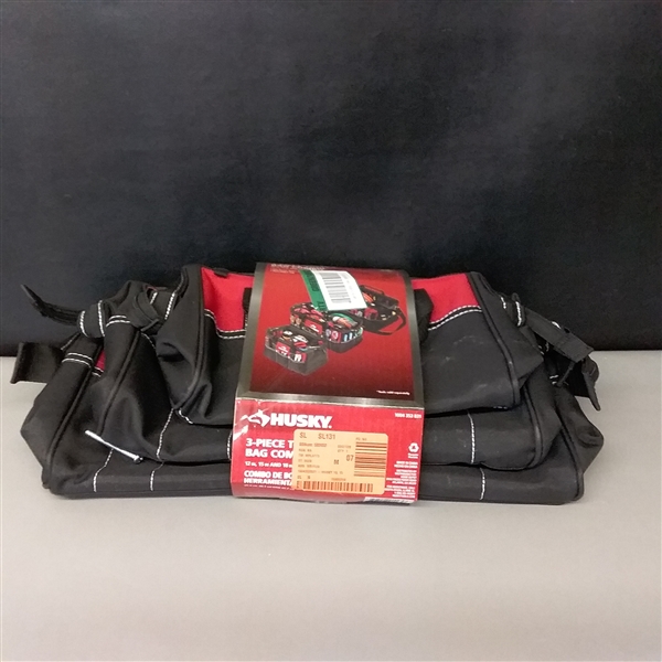 Husky 3-piece tool bag combo