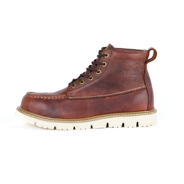 DEWALT Men's Canton 6'' Work Boots - Soft Toe - Walnut Pitstop Size 12(W)