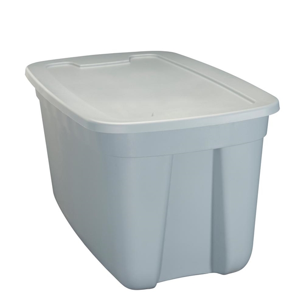 HDX 30 Gal. Storage Tote Tan