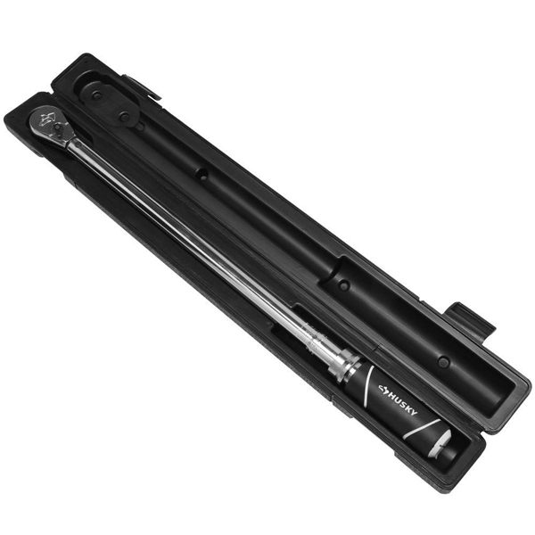 Husky 50-250 ft. lbs. 1/2 in. Drive Torque Wrench