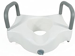VAUNN MEDICAL ELEVATED TOILET SEAT WITH ARMS