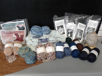 Yarn: Sock Yarn and Crochet Kits