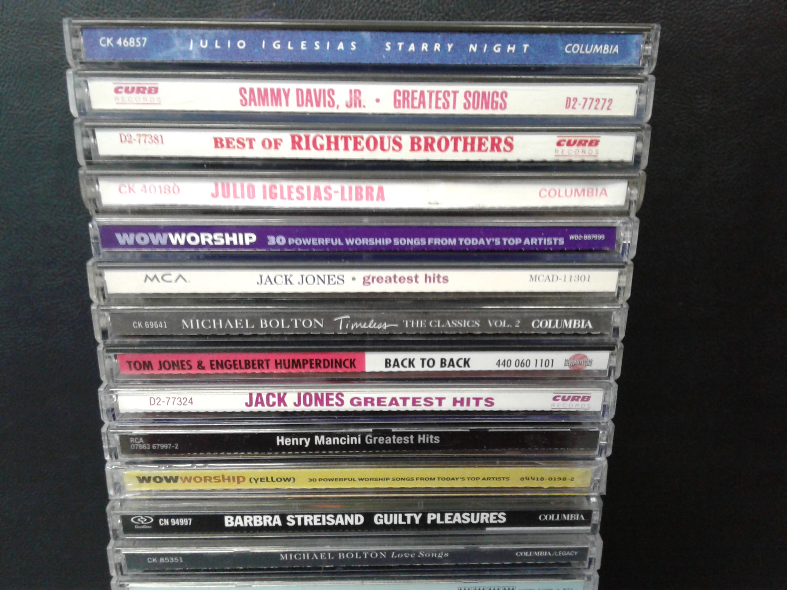 Lot Detail - CDs: Mixed Genres