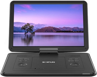 17.5" Portable DVD Player with 15.6“ Large HD Screen