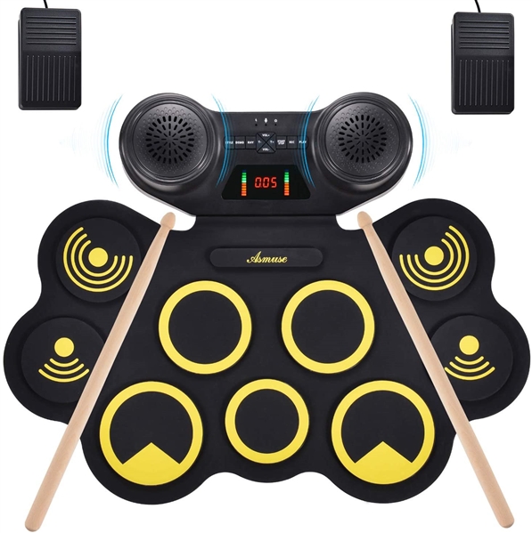 Asmuse Portable Electric Drum Set 