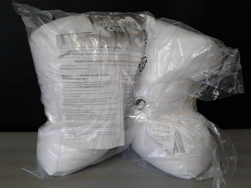 Sobakawa Cloud Cool micro bead Bed Pillow AS SEEN ON TV