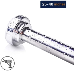 Shower Curtain Rod, 25-40 inches
