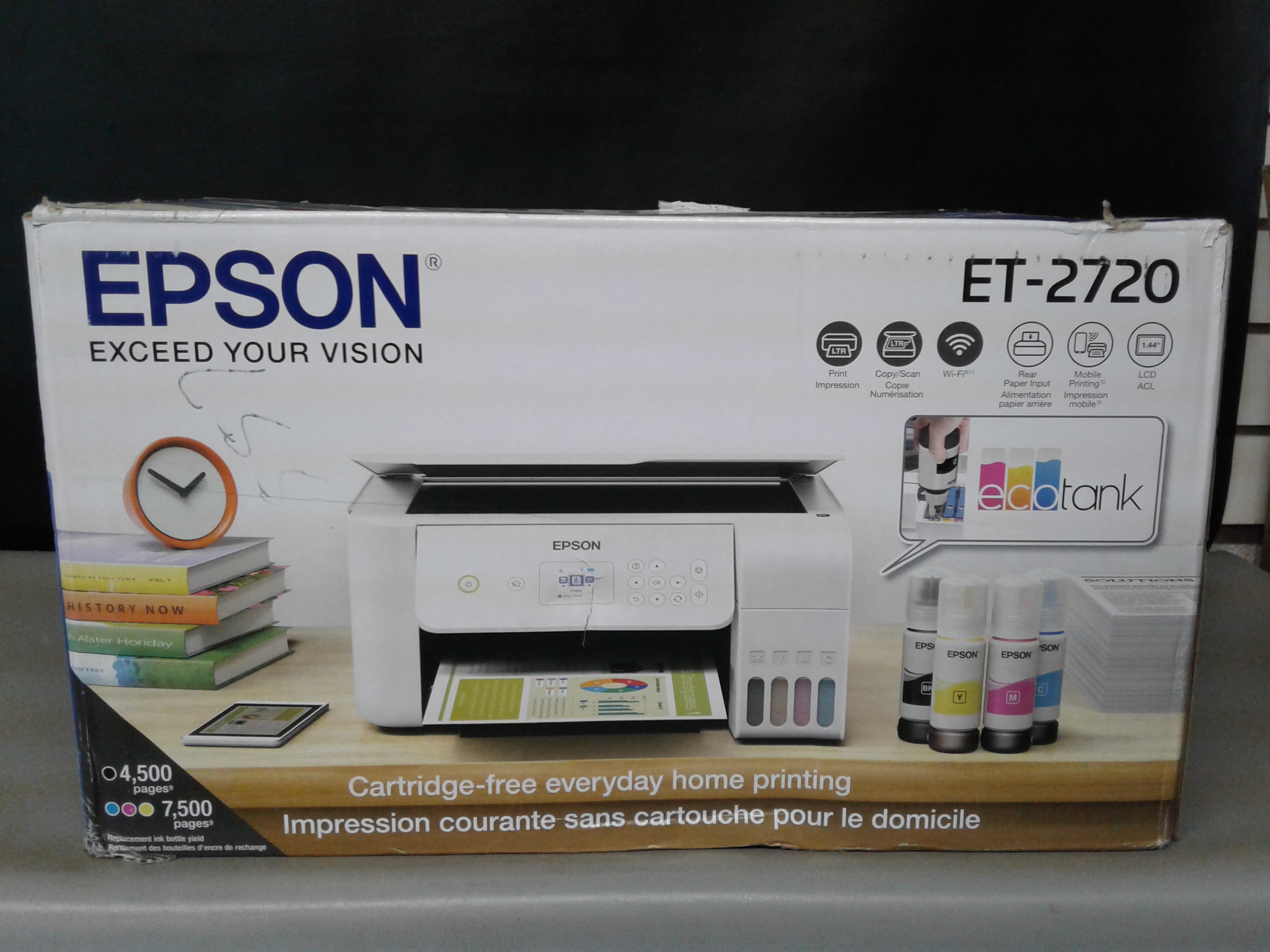 Lot Detail - Epson Expression Home XP-440 Wireless Color Photo Printer ...