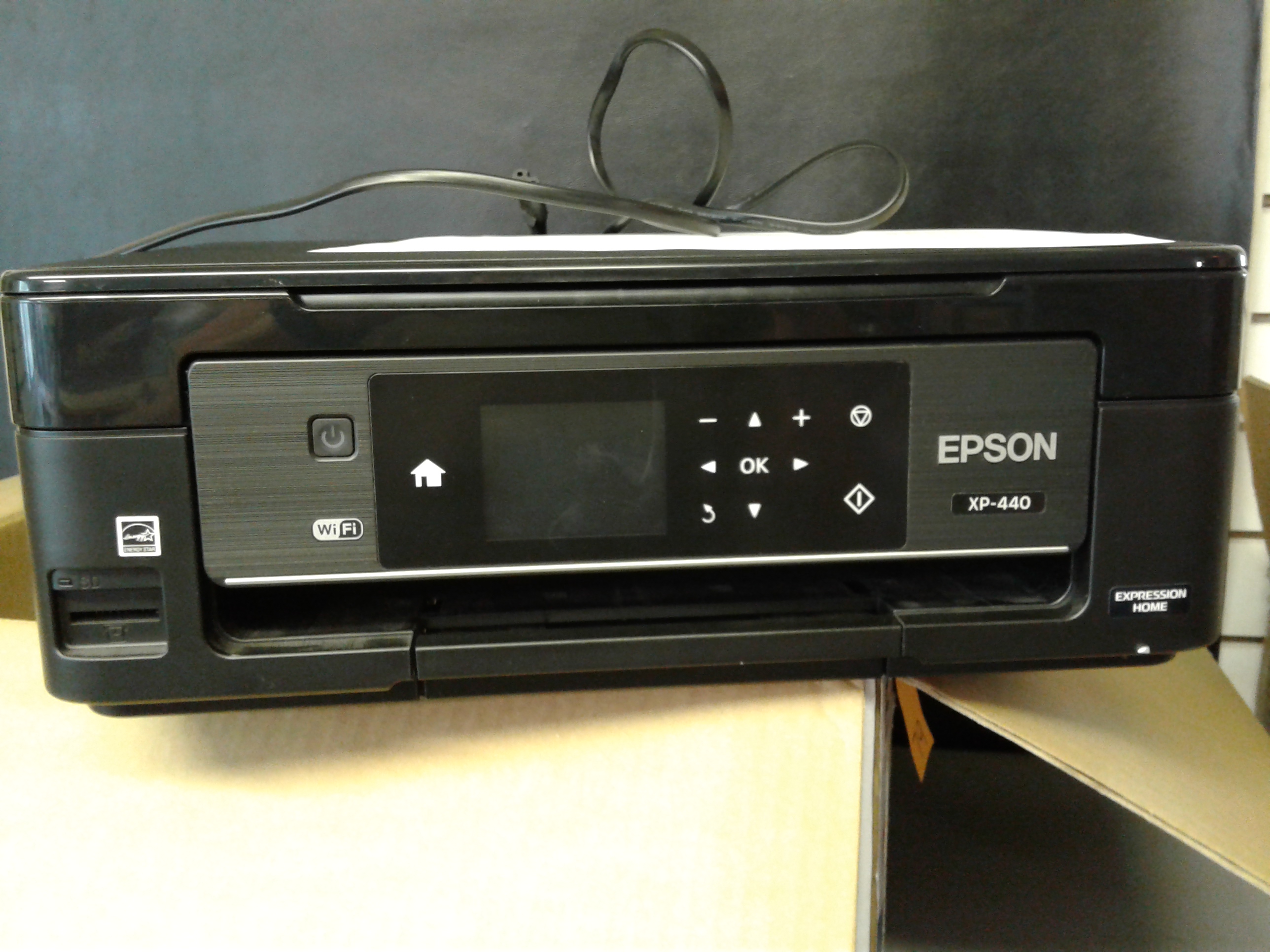 Lot detail epson expression home xp 440 wireless color photo printer