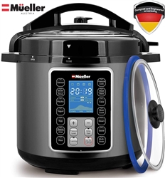  Mueller UltraPot 6Q Pressure Cooker Instant Crock *No Power Cord*
