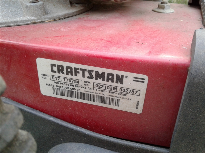 CRAFTSMAN 6.75 HP WEED TRIMMER
