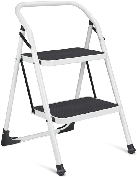 DELXO 2-STEP FOLDING STEP STOOL 