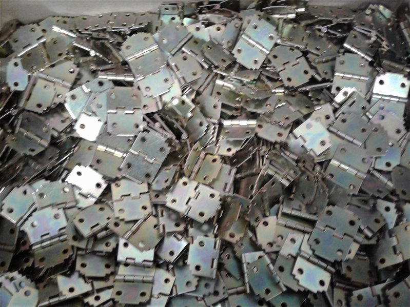 Zinc Plated Hinges 1000 Ct