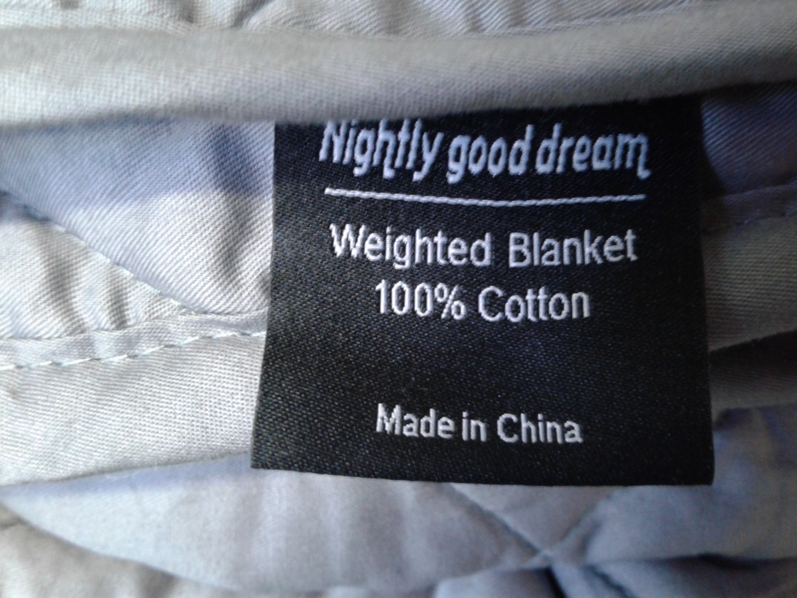 Lot Detail - Nightly Good Dream Weighted Blanket 60x80 20 lbs