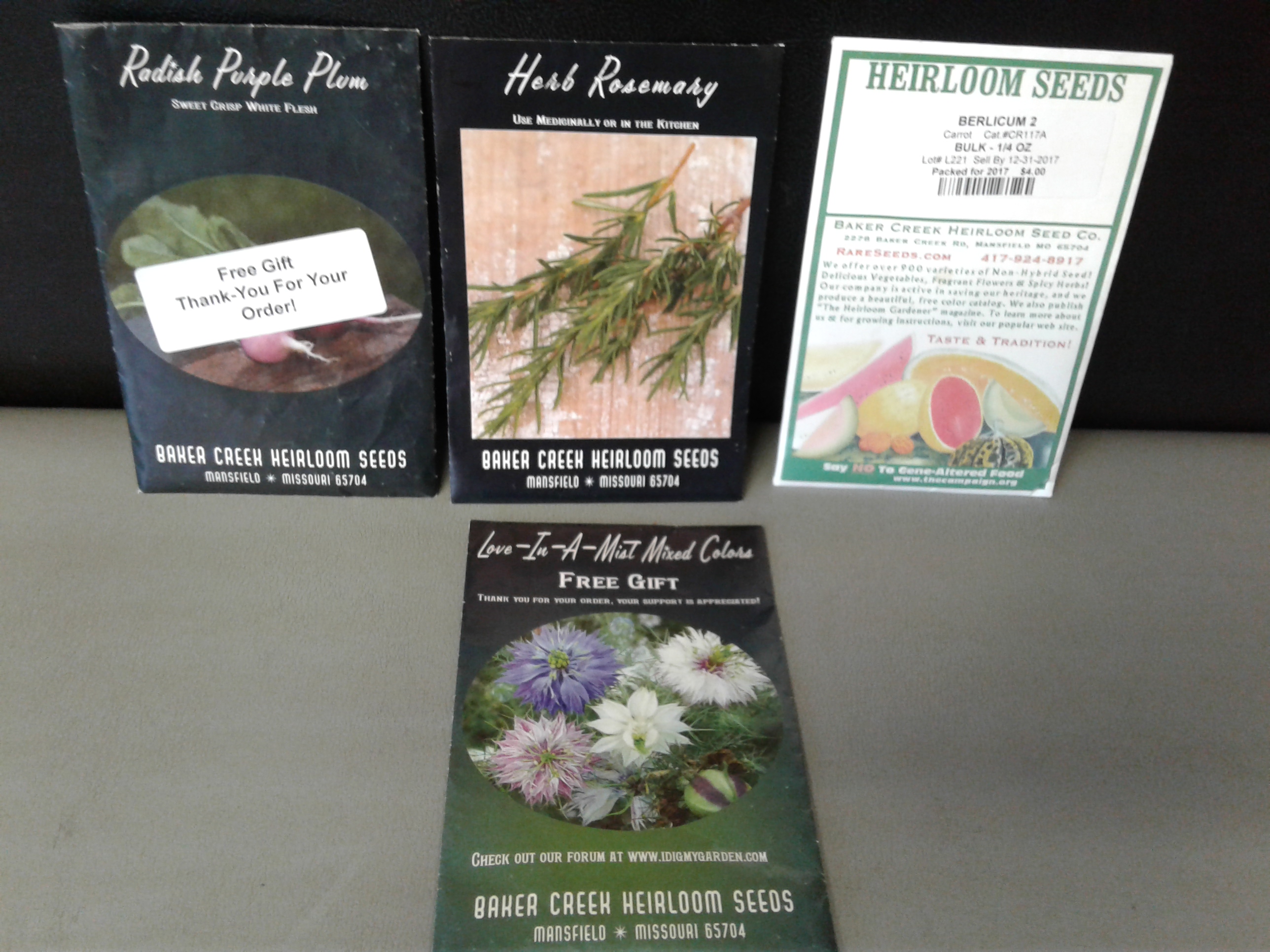 Lot Detail - Variety of Baker Creek Heirloom Seeds-21 Packets