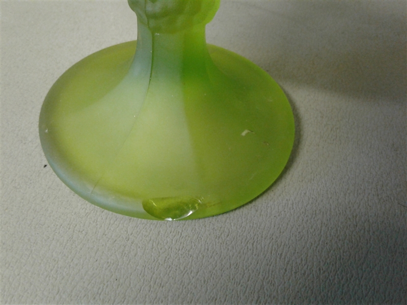 Assortment of Green Glass