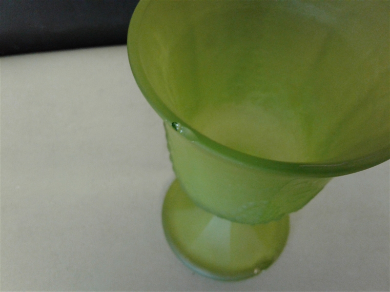 Assortment of Green Glass