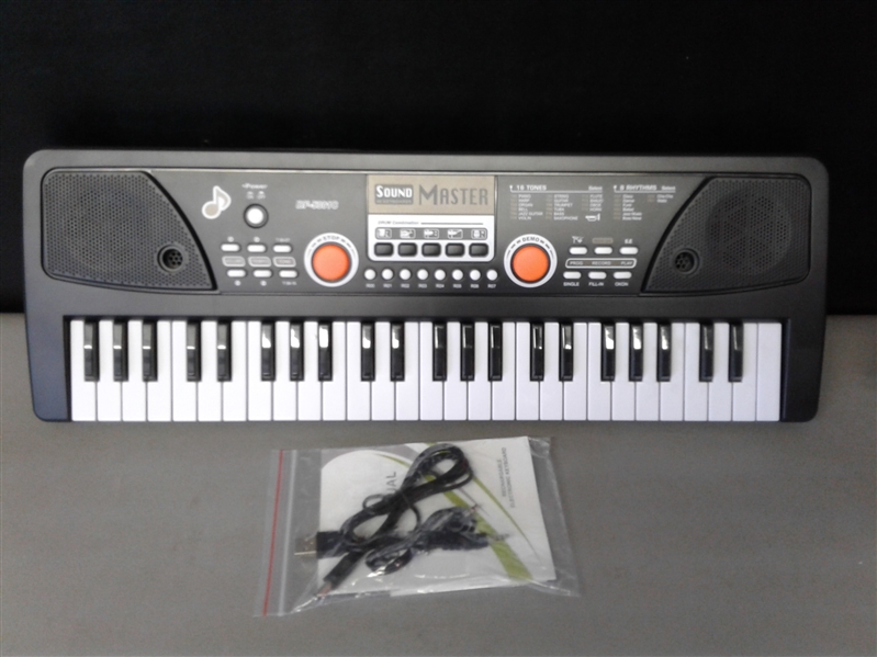  RenFox 49 Key Piano Keyboard Portable Electronic