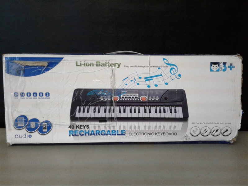  RenFox 49 Key Piano Keyboard Portable Electronic