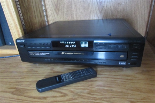 SONY 5-DISC CD CHANGER