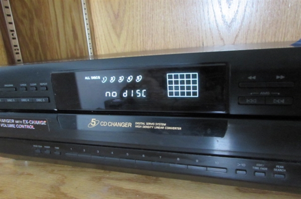 SONY 5-DISC CD CHANGER