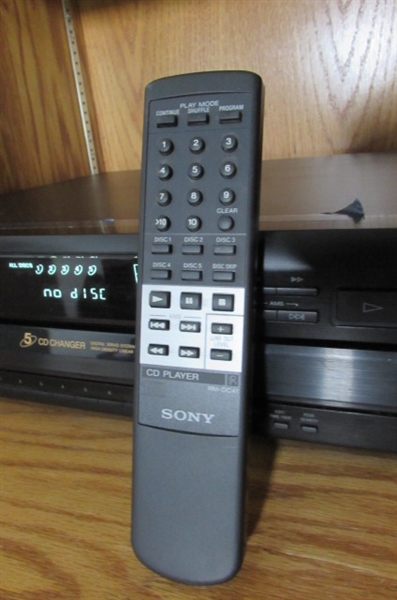 SONY 5-DISC CD CHANGER