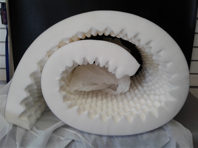 18x72x3 Egg Crate Foam Cushion