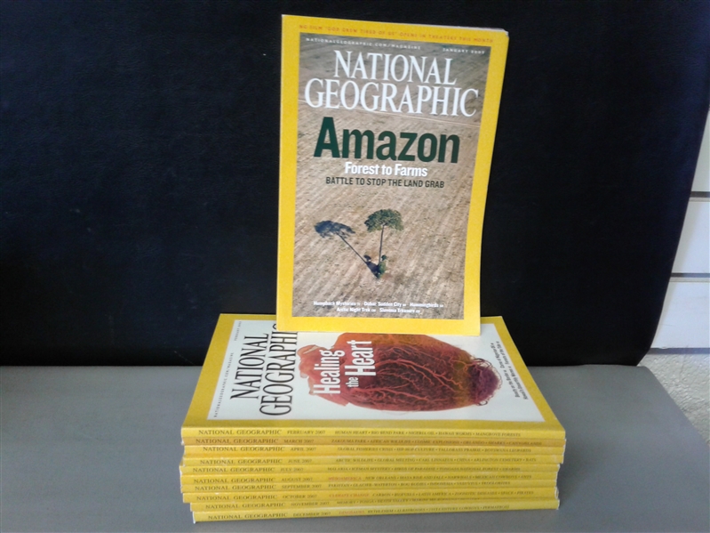 Magazines: National Geographic 2007