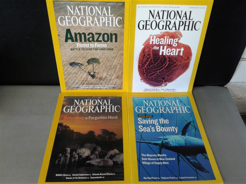 Magazines: National Geographic 2007