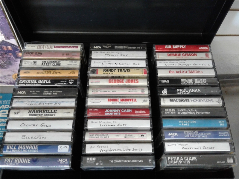 Music- Cassettes and Cases