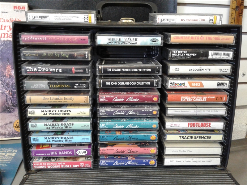 Music- Cassettes and Cases