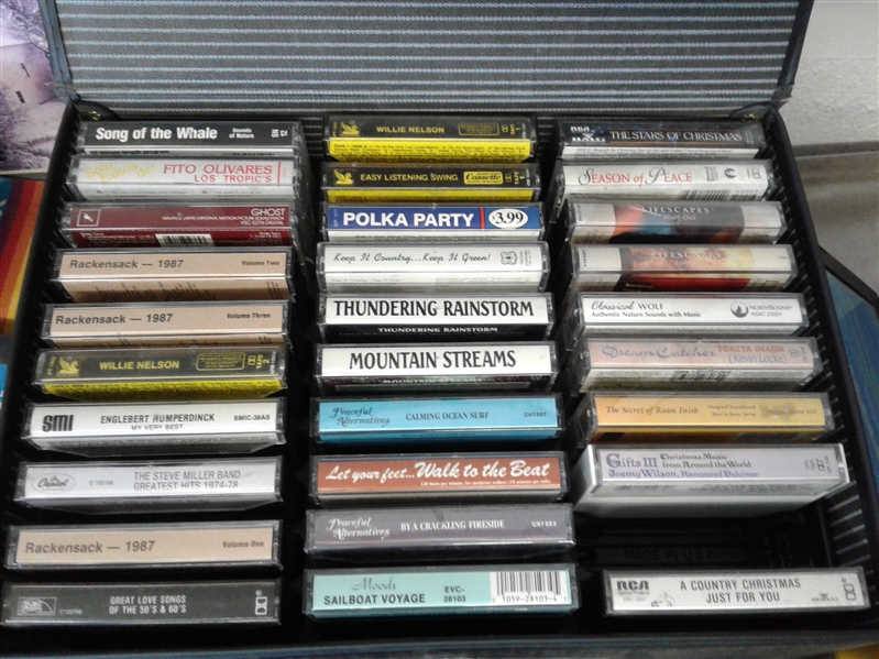 Music- Cassettes and Cases