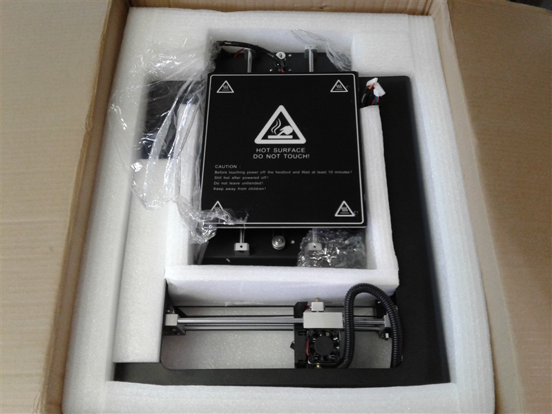  ZD-ONE 3D Printer, 99% Assembled Sheet Metal Pro 3D Printer