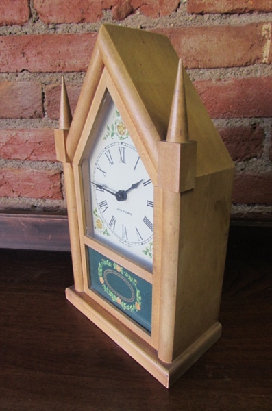 VINTAGE 1960'S MINI SETH THOMAS 8-DAY STEEPLE CLOCK (82)