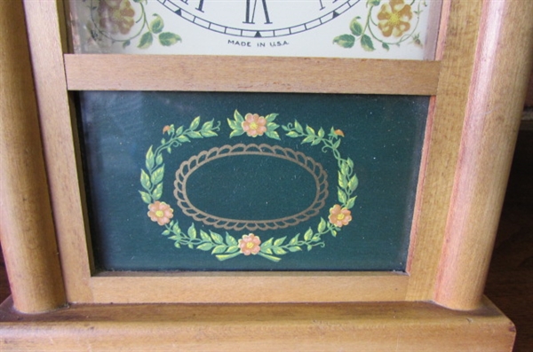 VINTAGE 1960'S MINI SETH THOMAS 8-DAY STEEPLE CLOCK (82)