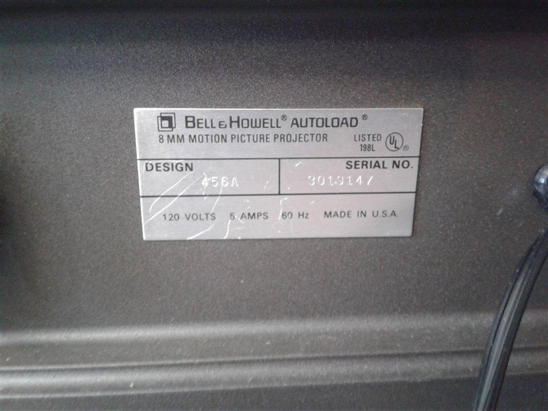 Bell & Howell Movie Projector