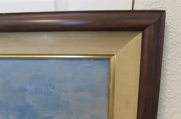 FREE AS THE WIND BY AUGUSTE ALBO FRAMED PRINT *ESTATE*