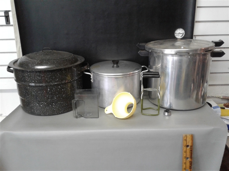 Canning Pot, Pressure cooker, Cooking Pot and canning tools 