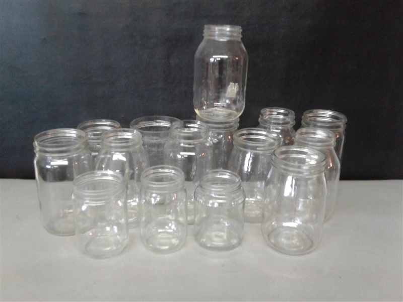 Large Various Jar Lot