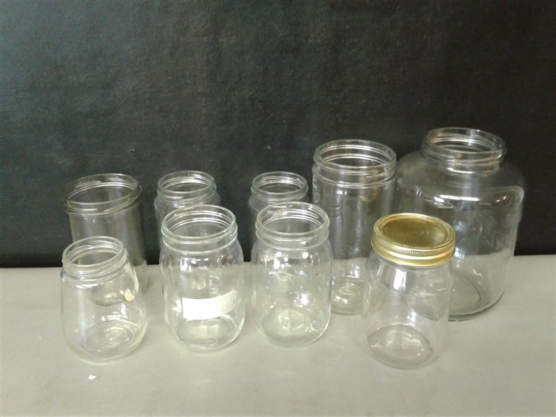 Large Various Jar Lot