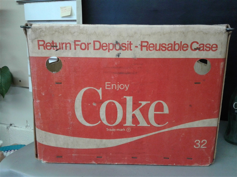 Vintage Glass Coca Cola Bottles
