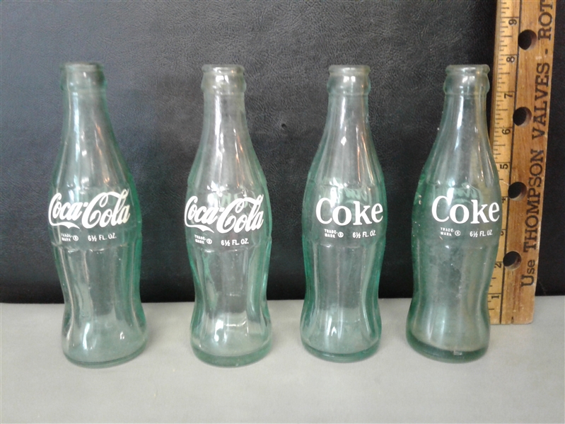Vintage Glass Coca Cola Bottles