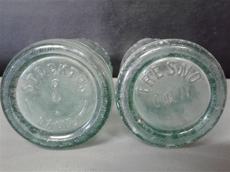 Vintage Glass Coca Cola Bottles