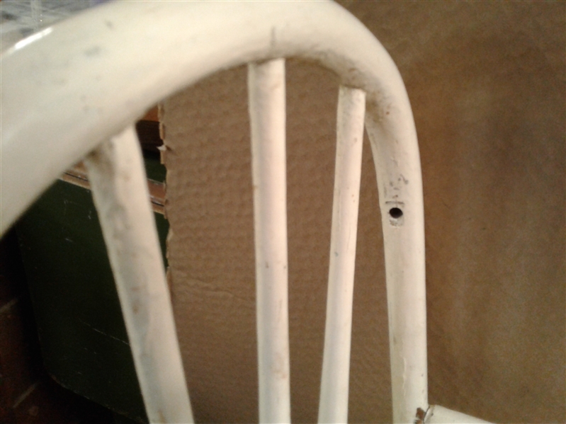 Vintage White High Chair