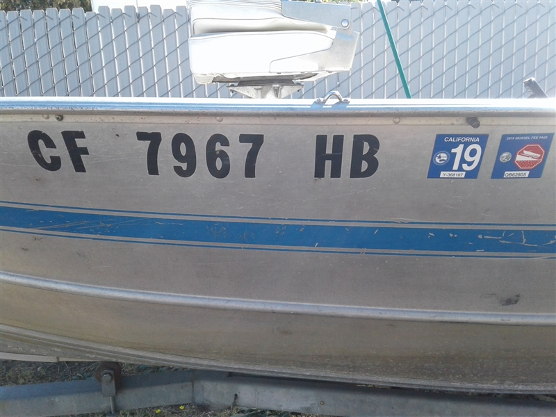 Gregor 18' Aluminum Boat W/Trailer
