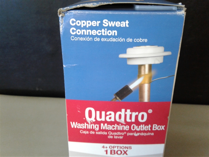 Oatey 38529 Quadtro Washing Machine Outlet Box