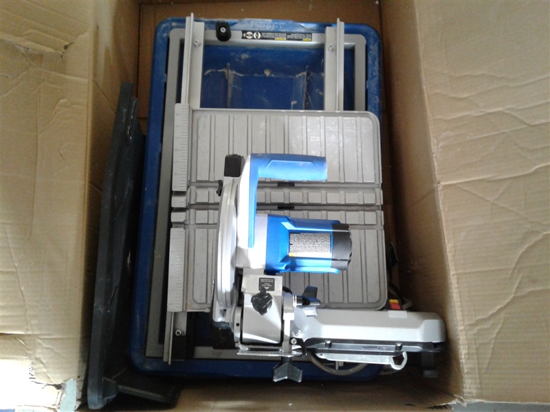 7 Inch Kobalt Sliding Tile Saw