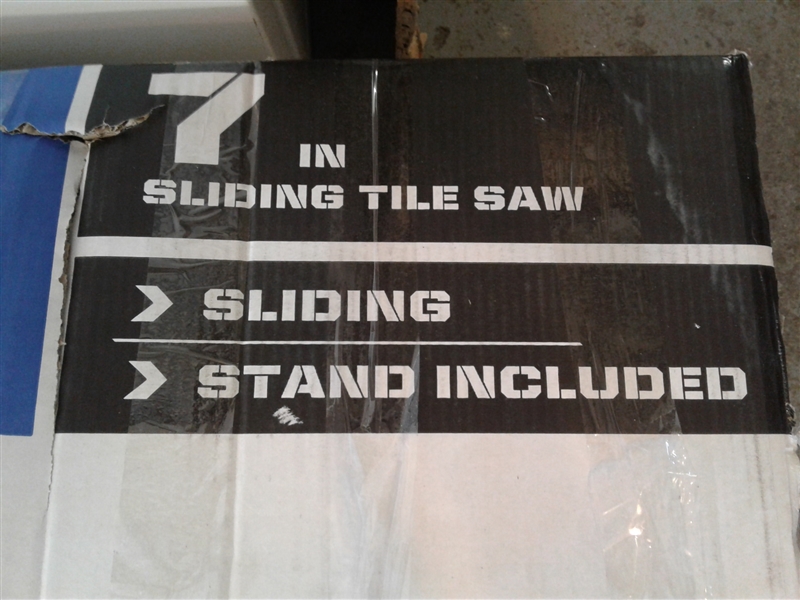 7 Inch Kobalt Sliding Tile Saw